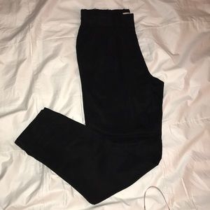 Aritzia Wilfred pleated black pants trousers